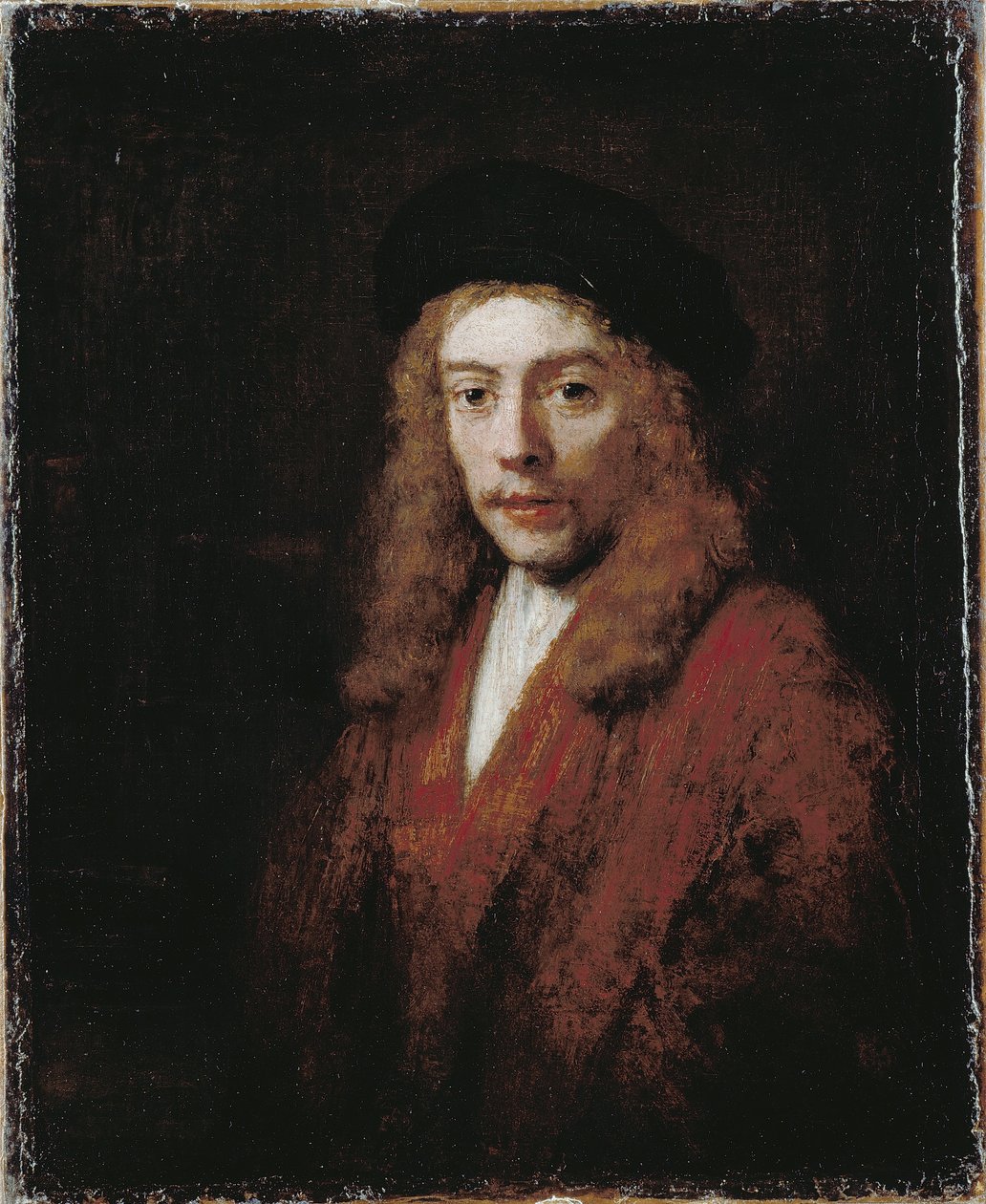 En ung mann, kanskje kunstnerne Sønn Titus av Rembrandt van Rijn