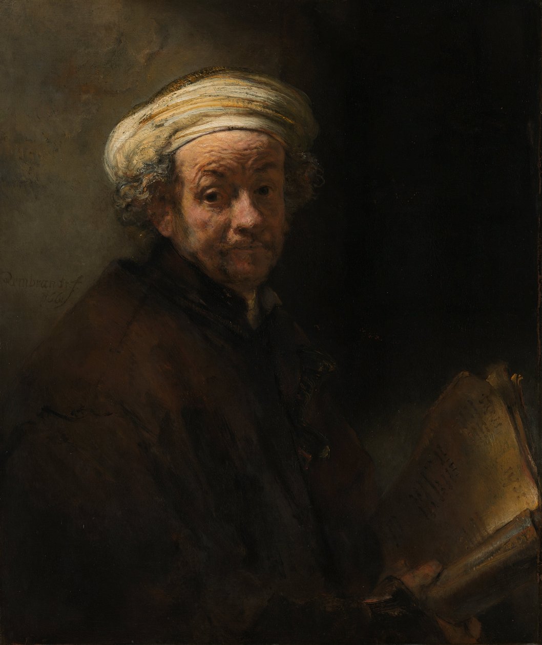 Selvportrett som apostelen Paulus av Rembrandt van Rijn