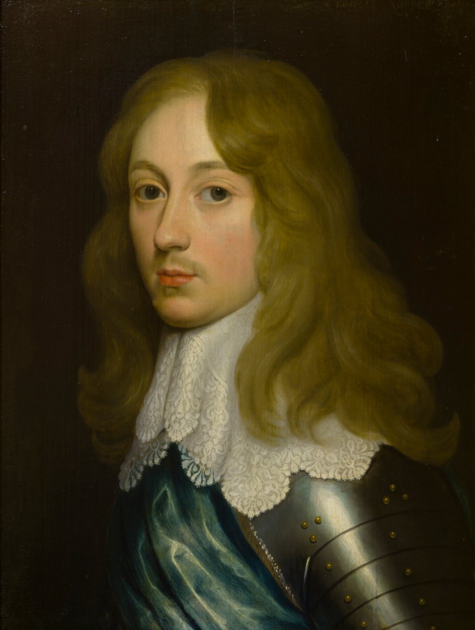 Portrett av Hon.Francis Russell (1587-1641), ca. 1627-41 (olje på panel) av Remee van Leemput