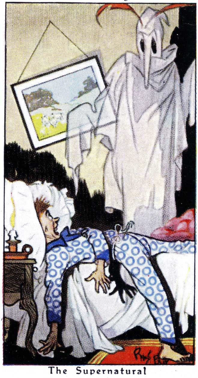 Åpenbaring av et spøkelse, 1936 av René Bull