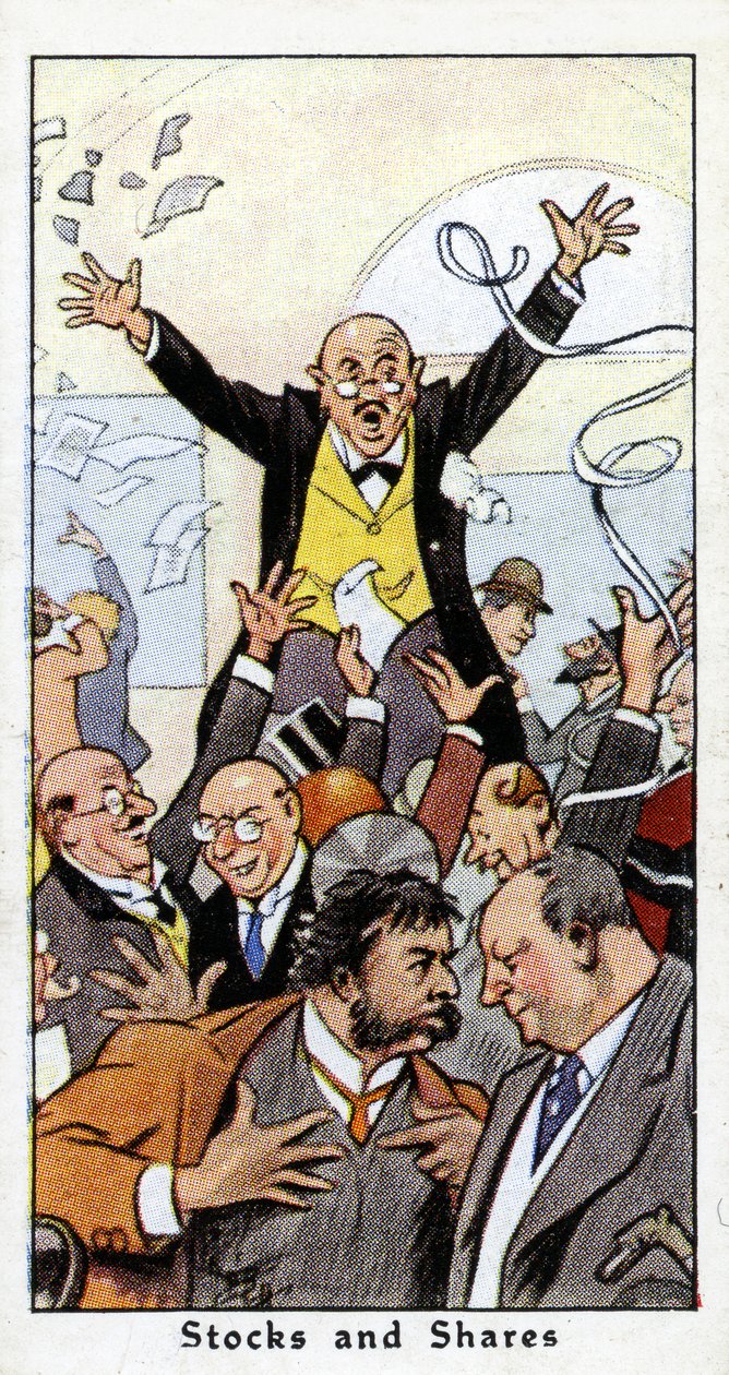 Aksjer og aksjer, 1936 (se også 498225) av René Bull