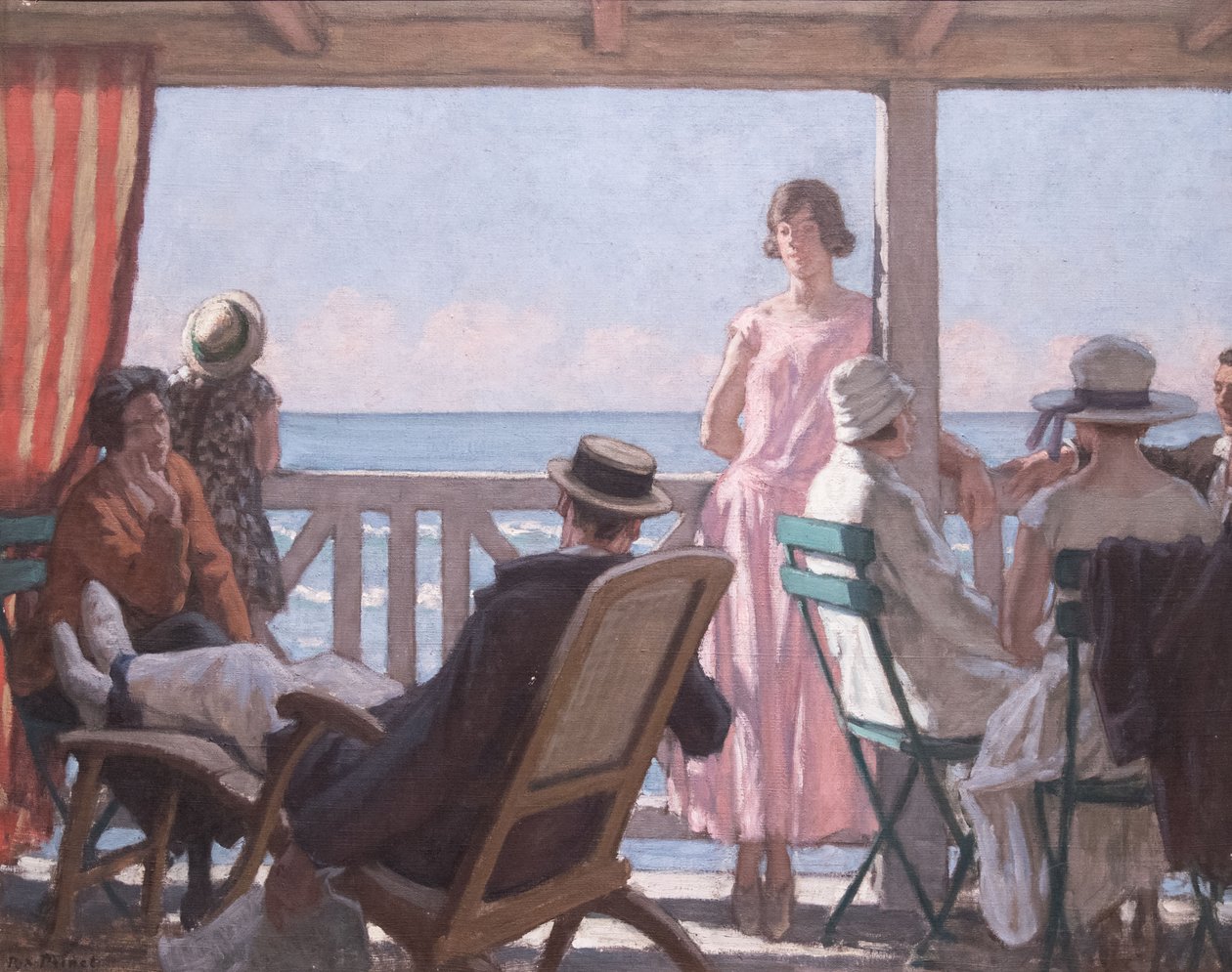 Ved kanten av den engelske kanal, ca. 1924. av René François Xavier Prinet