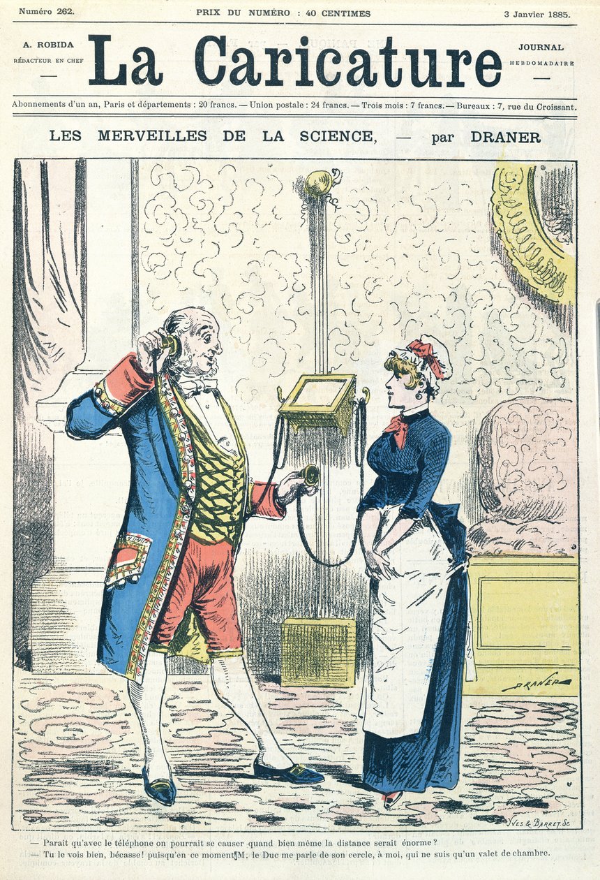 Telefonen, illustrasjon fra 