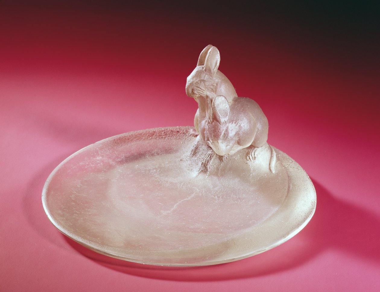Studie av to dyr, cire perdue, av Lalique, ca. 1902 av Rene Jules Lalique