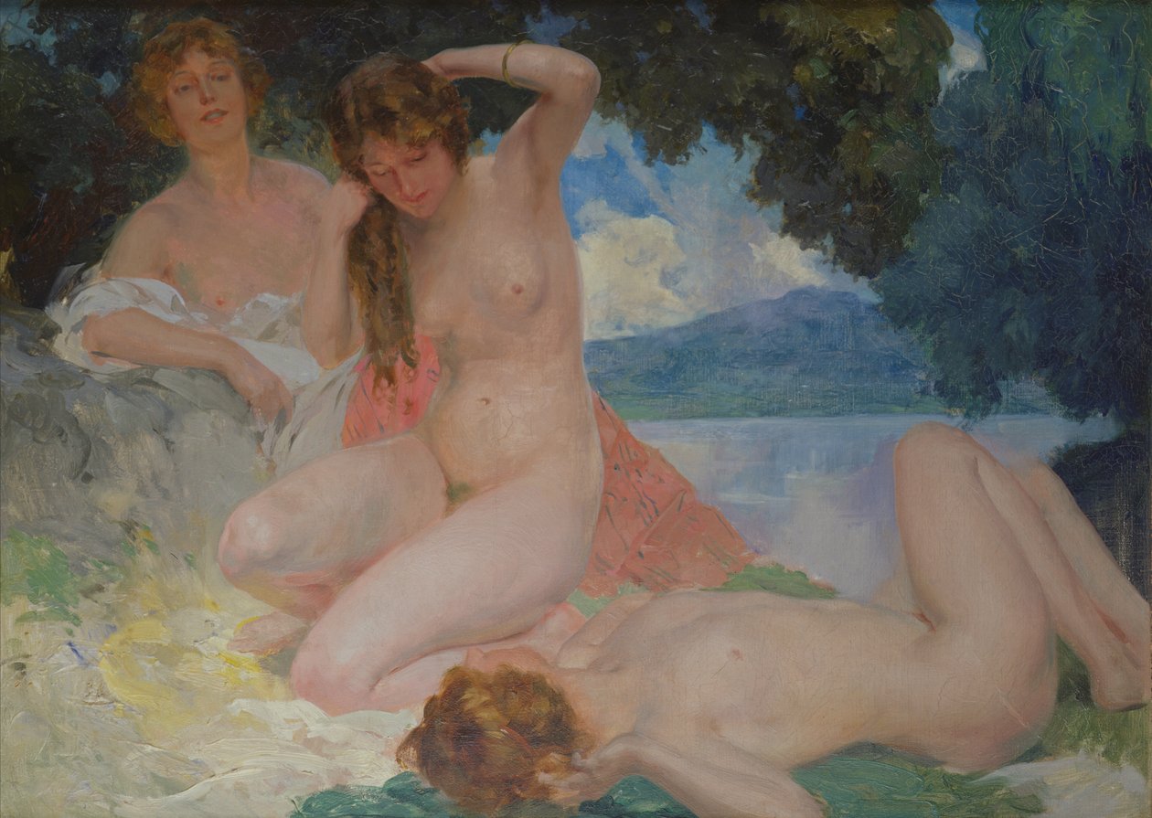 Badegjestene av Rene Lelong