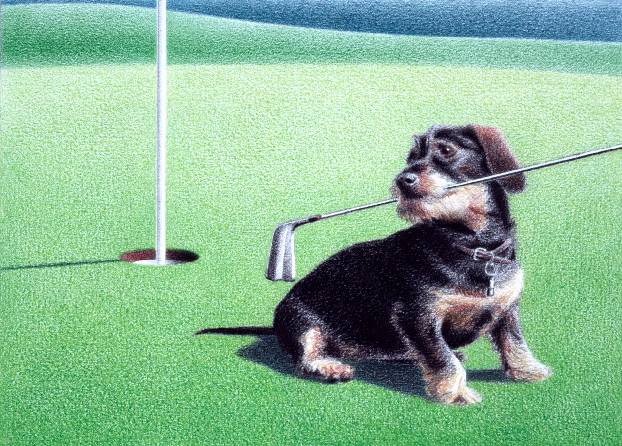 Dachshund av Rene Boin