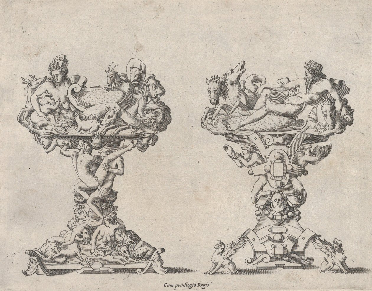 To saltkjellere, 1500-1600-tallet. av Rene Boyvin