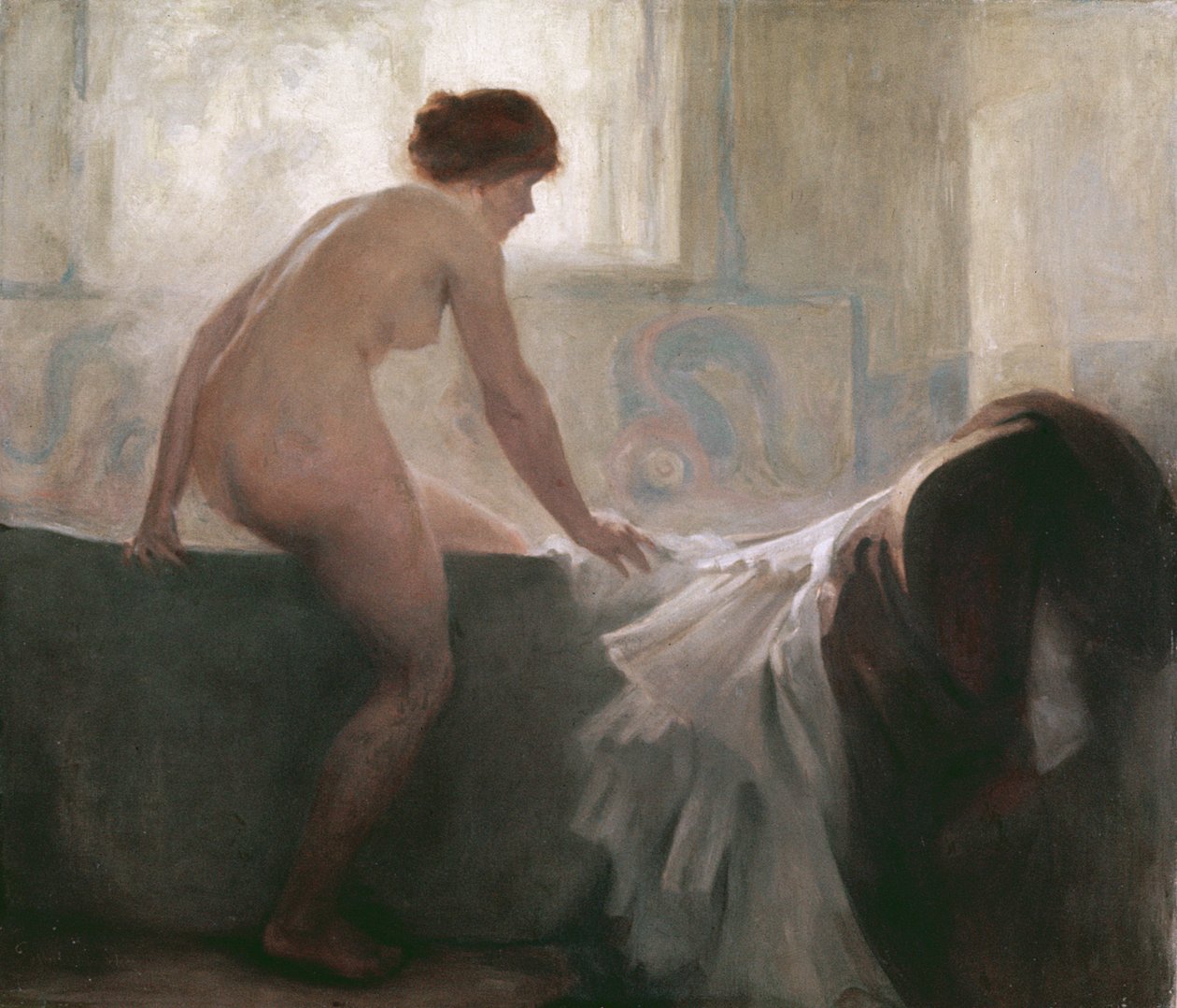 Kvinne som bader av René François Xavier Prinet