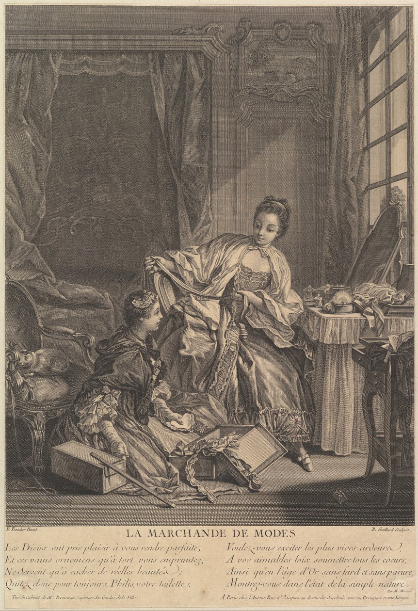 Motehandler, 1746-55. av Rene Gaillard