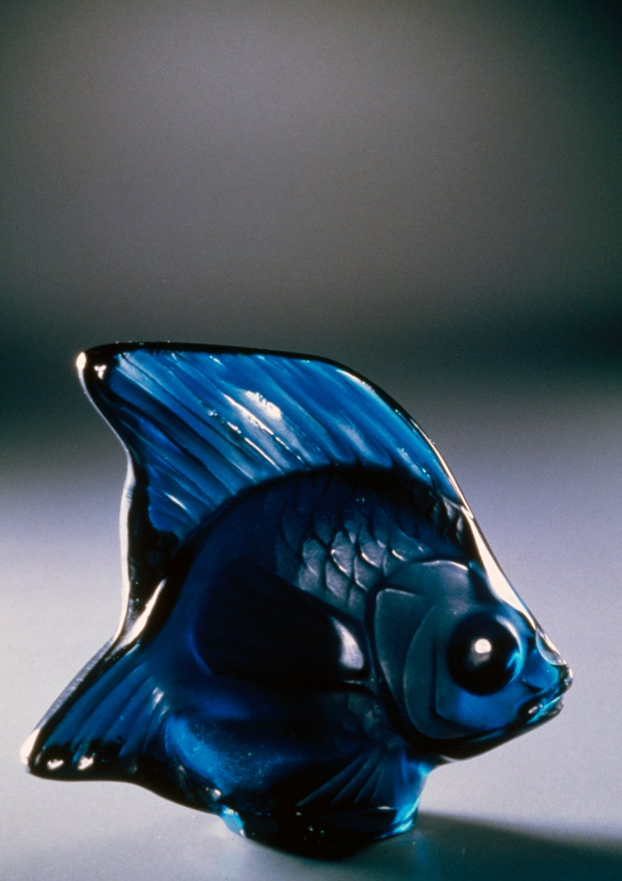Fisk i glass av Rene Jules Lalique