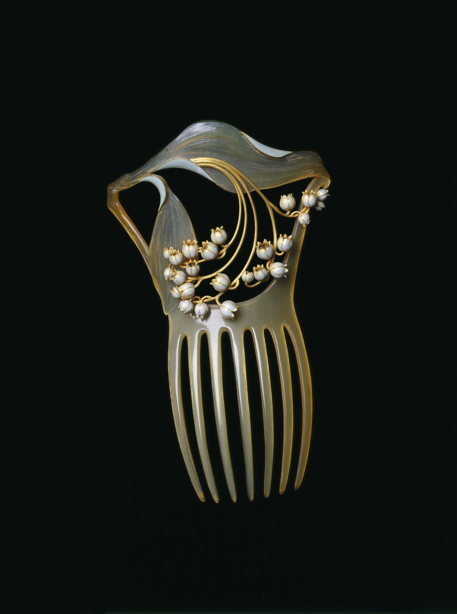 Hårpynt, ca. 1900 av Rene Jules Lalique