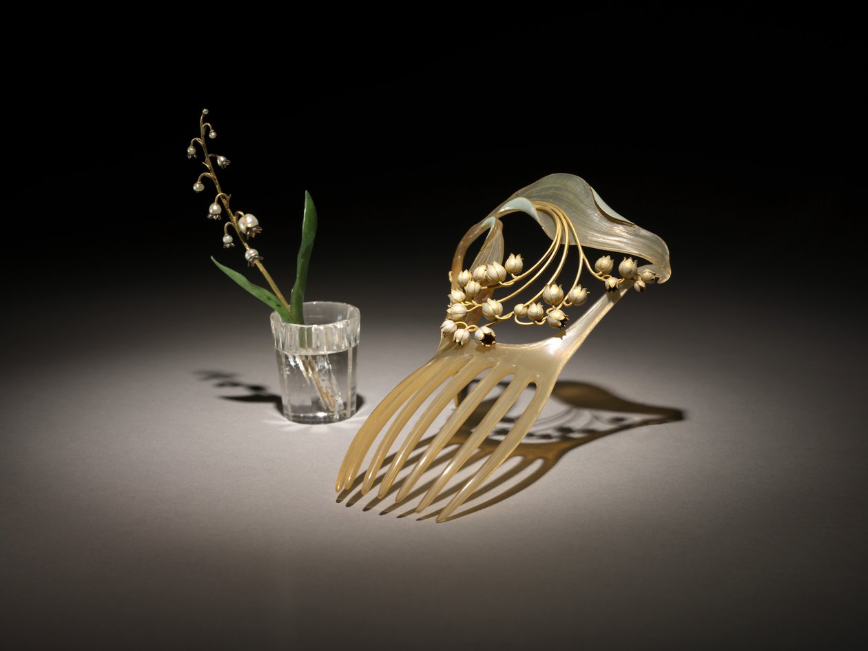 Hårpynt, ca. 1900 av Rene Jules Lalique