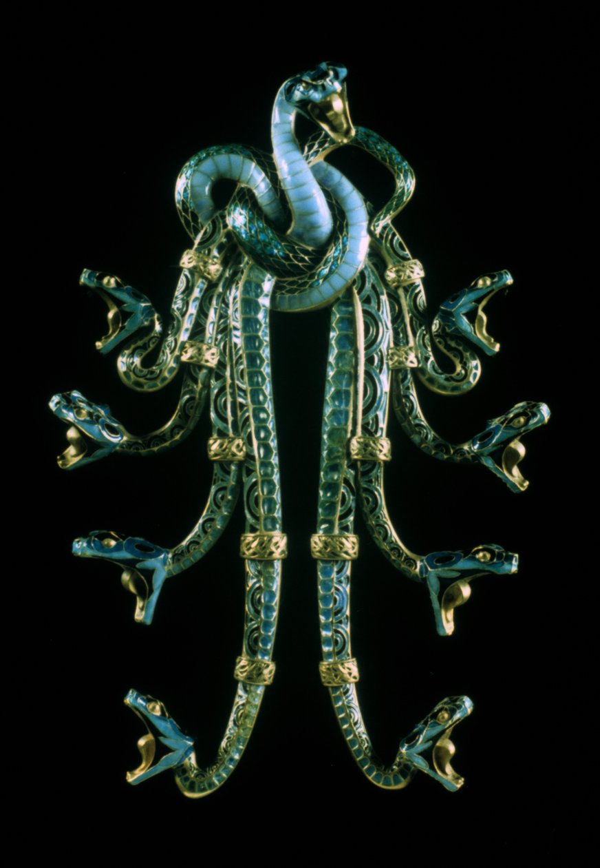 Pectoral, sent på 1800-tallet av Rene Jules Lalique