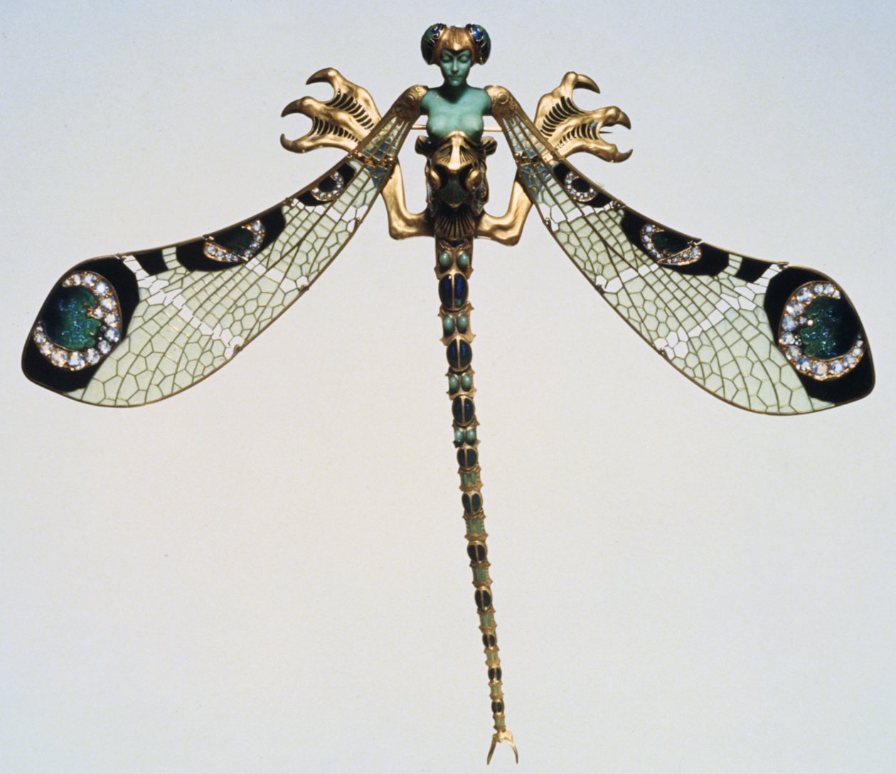 Pectoral, sent på 1800-tallet av Rene Jules Lalique