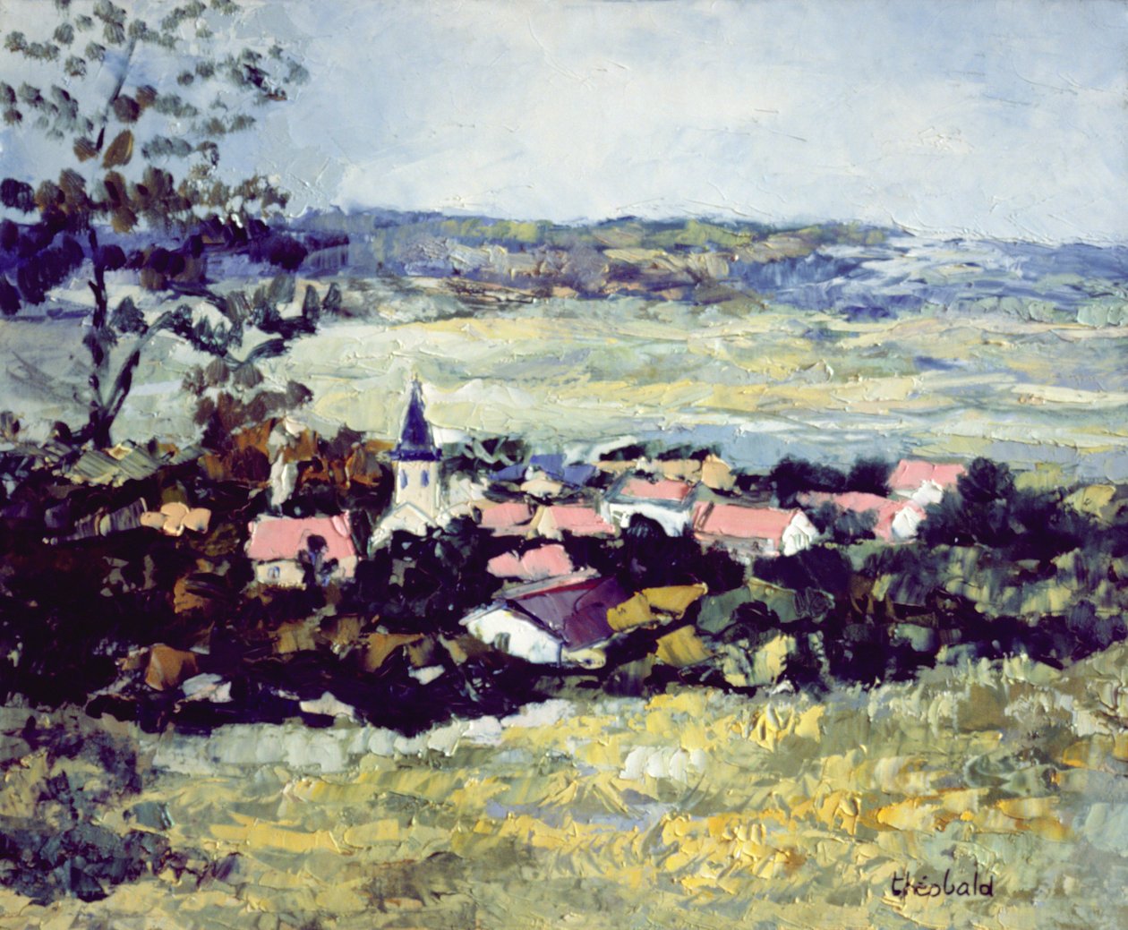 Landsby i Burgund av Renee Theobald