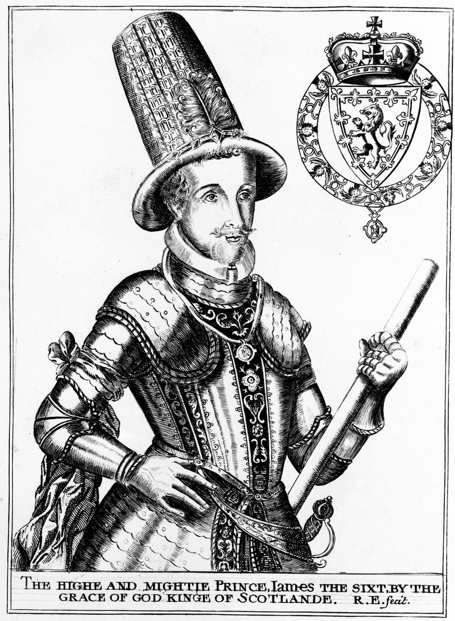 James VI, c.1800 av Renold Elstrack