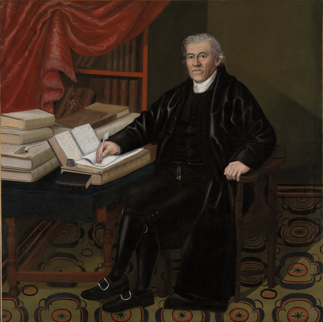 Pastor Ammi Ruhamah Robbins (1740 av Reuben Moulthrop