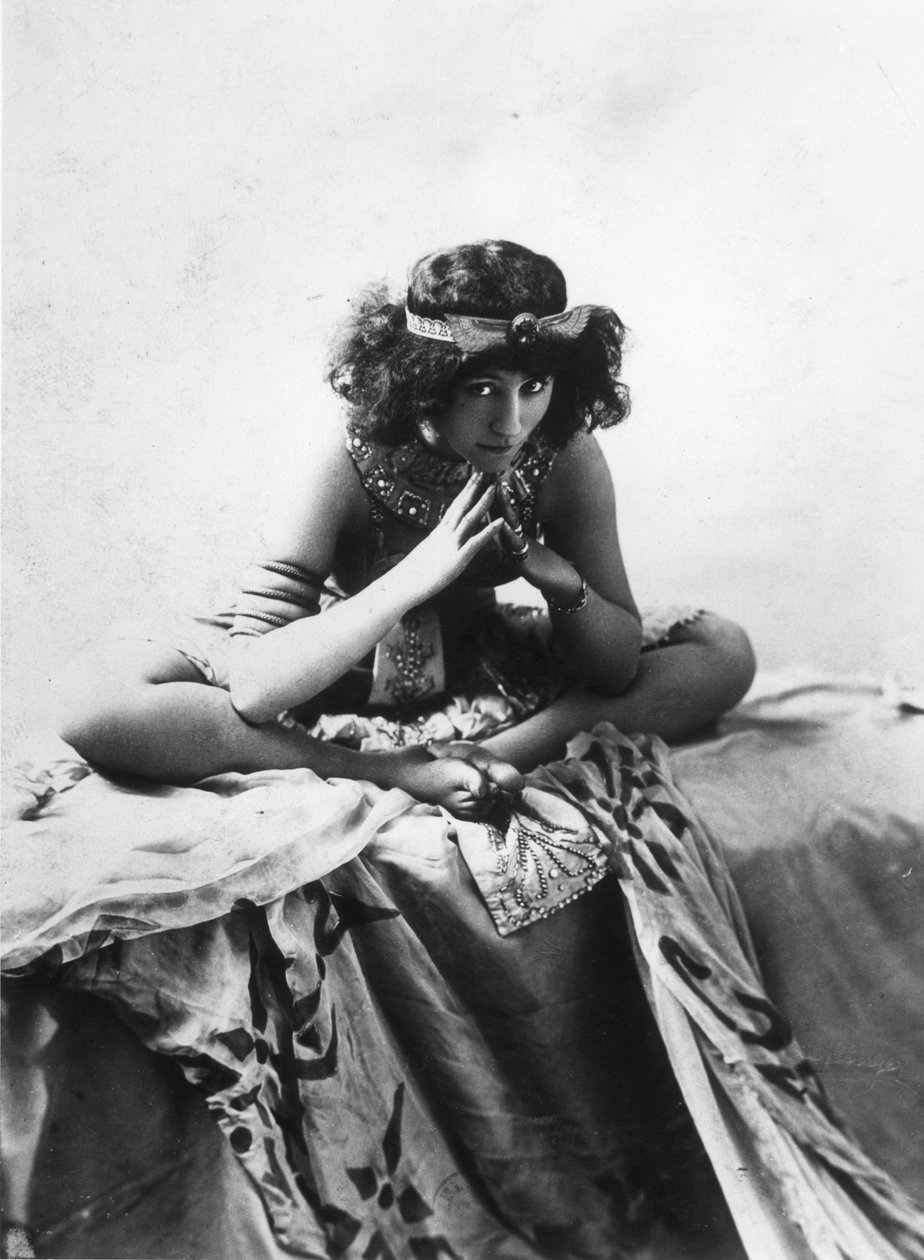 Colette (1873-1954) som skuespiller i 