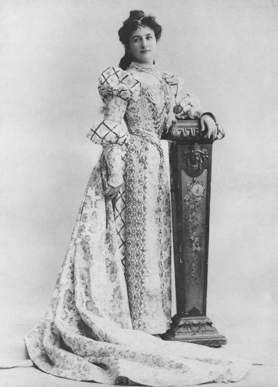 Portrett av Sigrid Arnoldson av Reutlinger Studio