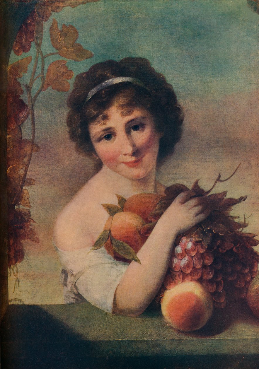 Pike med frukt, c1780, 1910 av Rev. Matthew William Peters