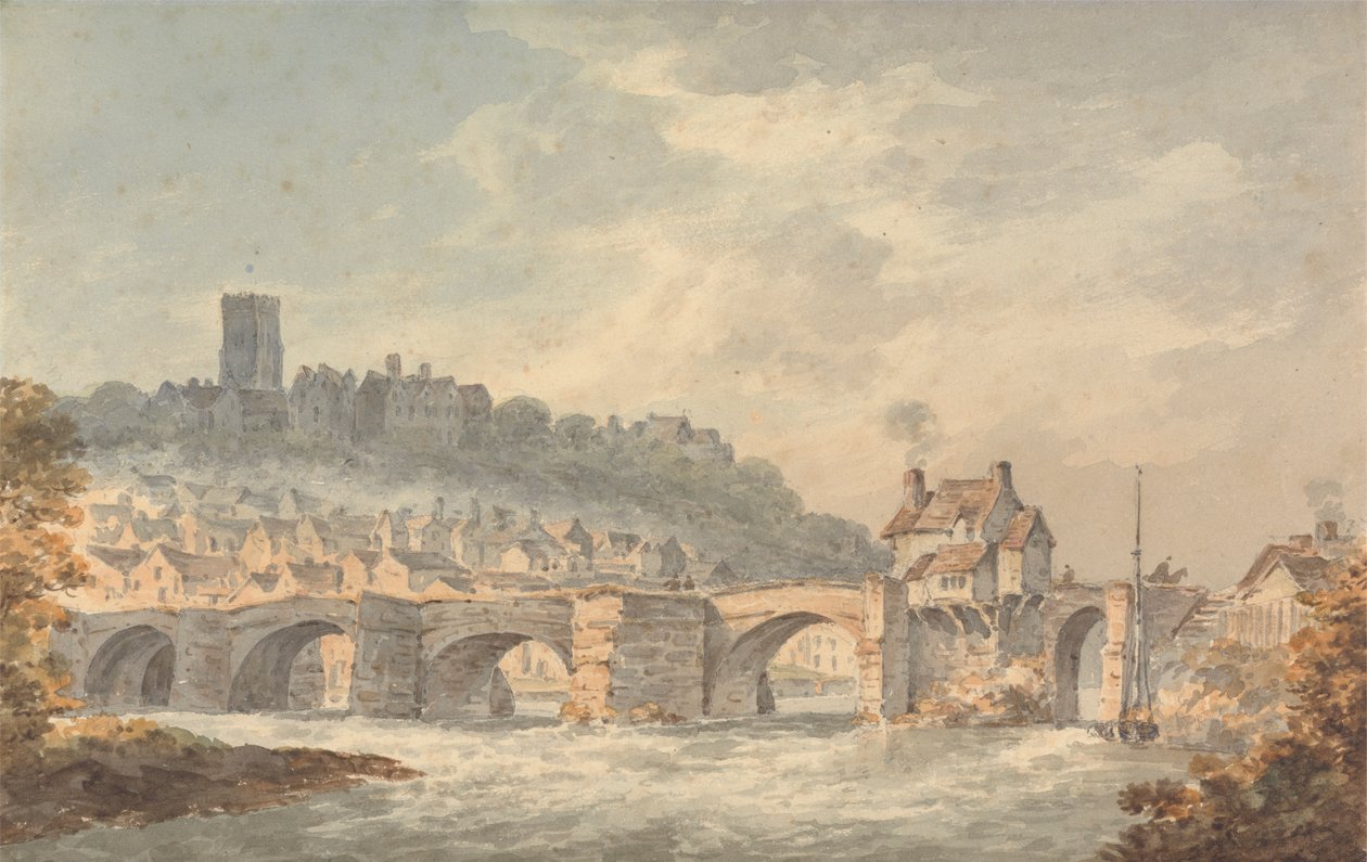 Bridgnorth Bridge, Shropshire av Rev. William Gilpin