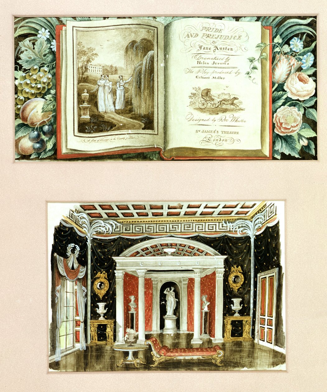 Designs for Pride and Prejudice produsert ved St. James