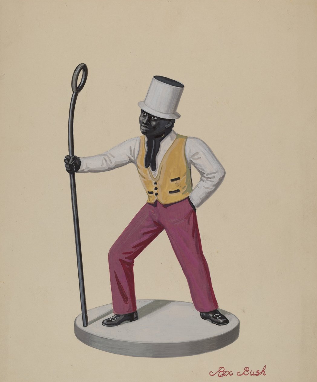 Cast Iron Dobbie, ca. 1936. av Rex F Bush