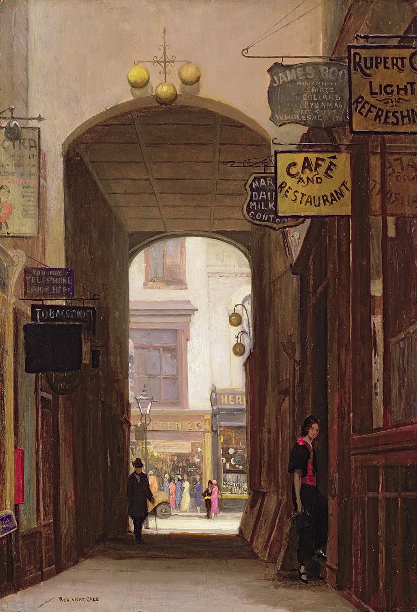 Rupert Court, Wardour Street av Rex Vicat Cole