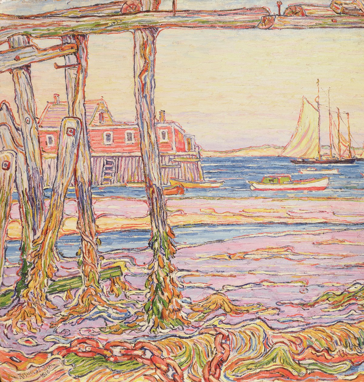 Lavvann, Provincetown av Reynolds Beal
