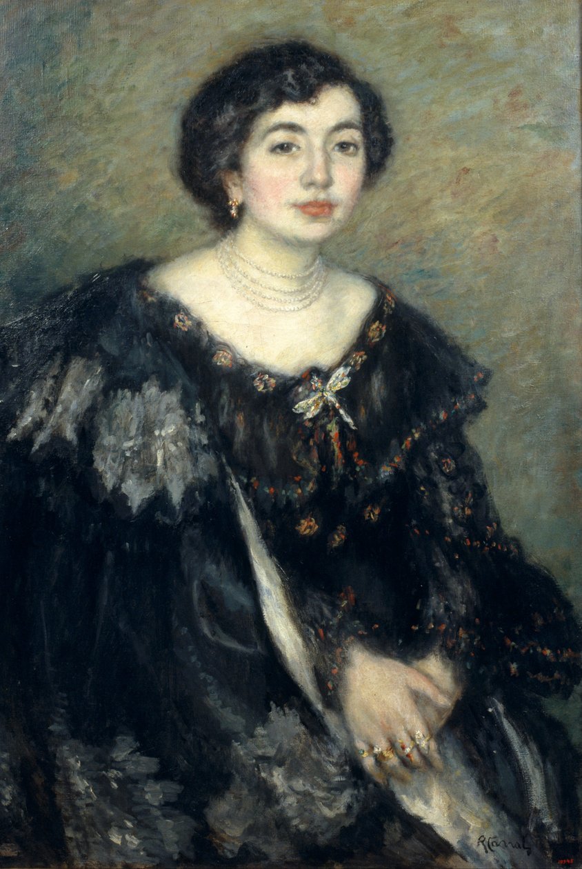 Fru Amouroux (kunstnernes svigerinne) av Ricard Canals