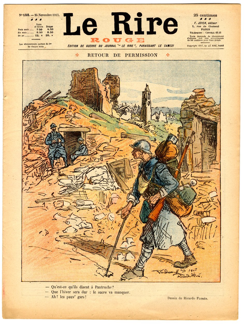 Cover av "" The Red Laughter", Satirical in Colors av Ricardo Flores
