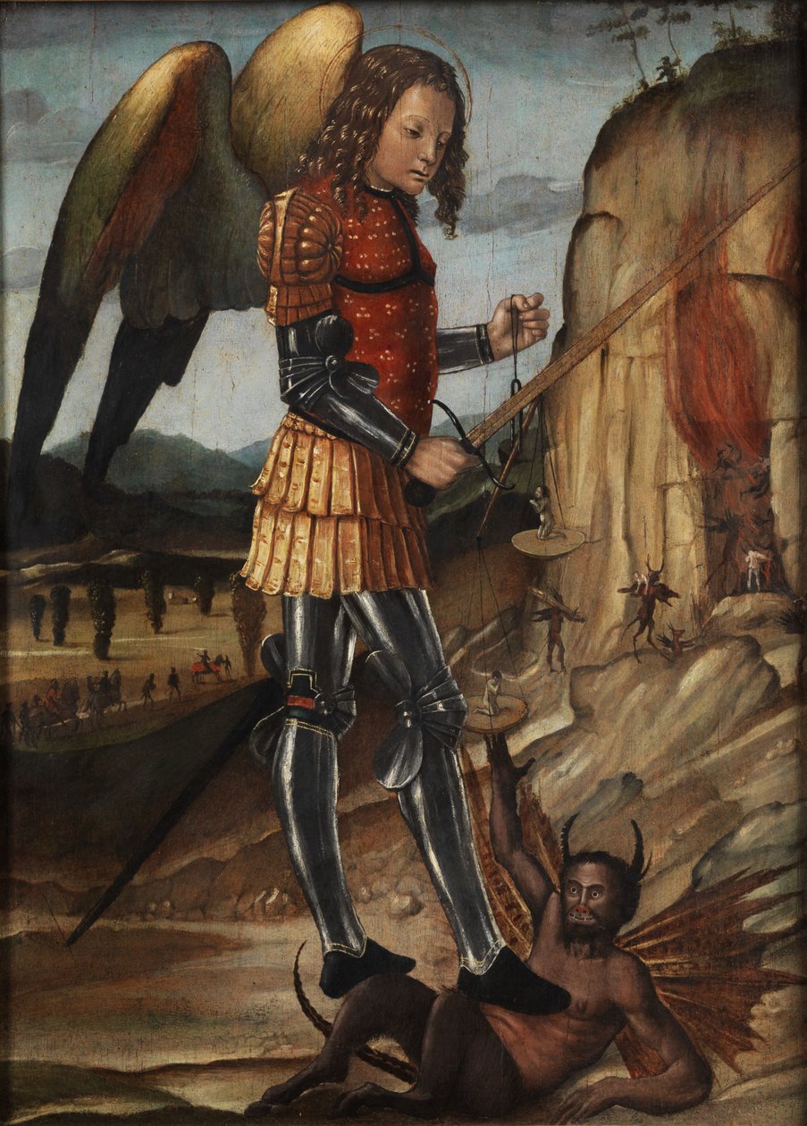 Erkeengelen Michael av Riccardo Quartararo