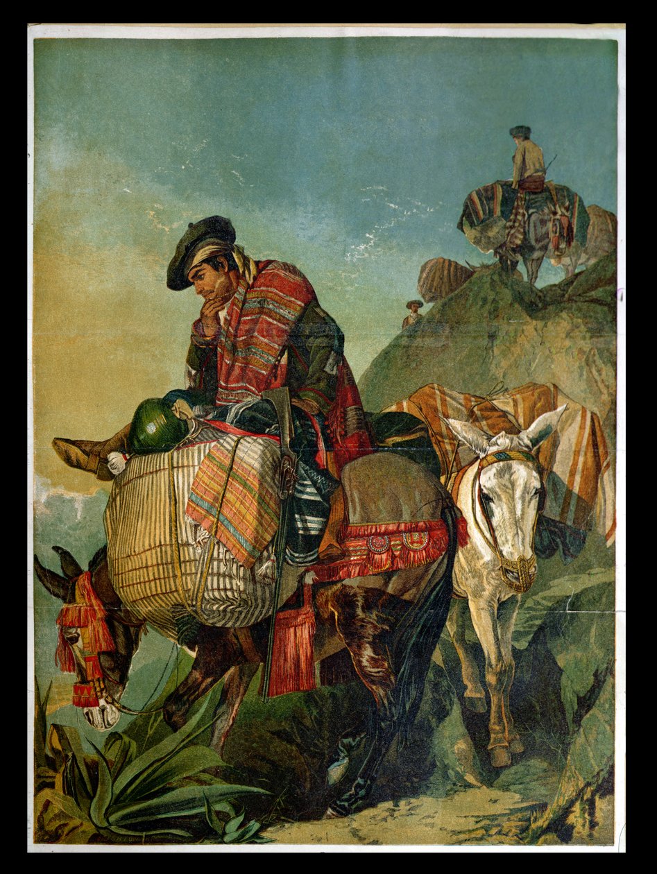 Spansk Contrabandista, 1861 av Richard Ansdell