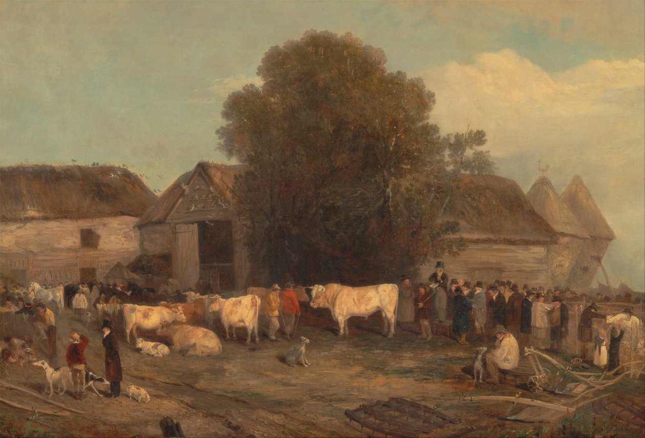 Gårdsalget av Richard Barrett Davis