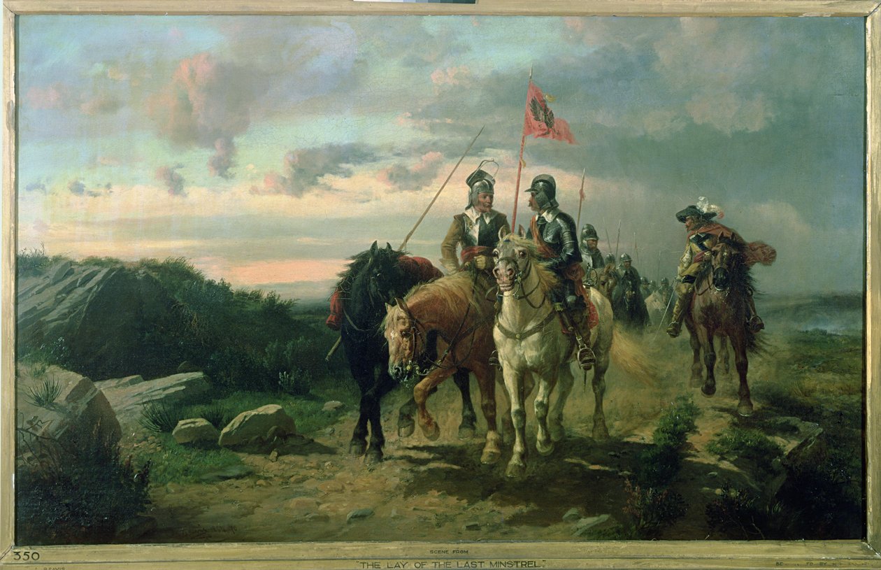 Scene fra "The Lay of the Last Minstrel" av Richard Beavis