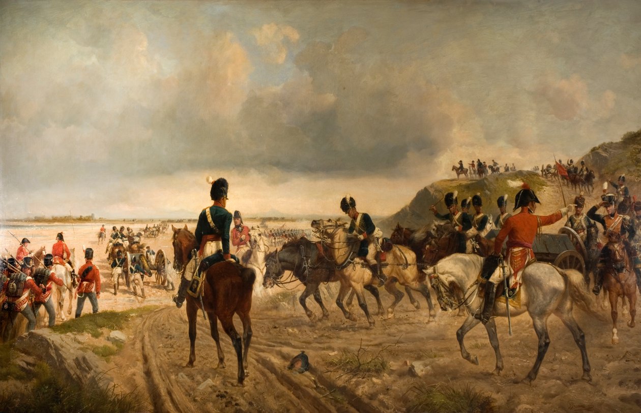 Passasjen av Bidossoa, 1886 av Richard Beavis