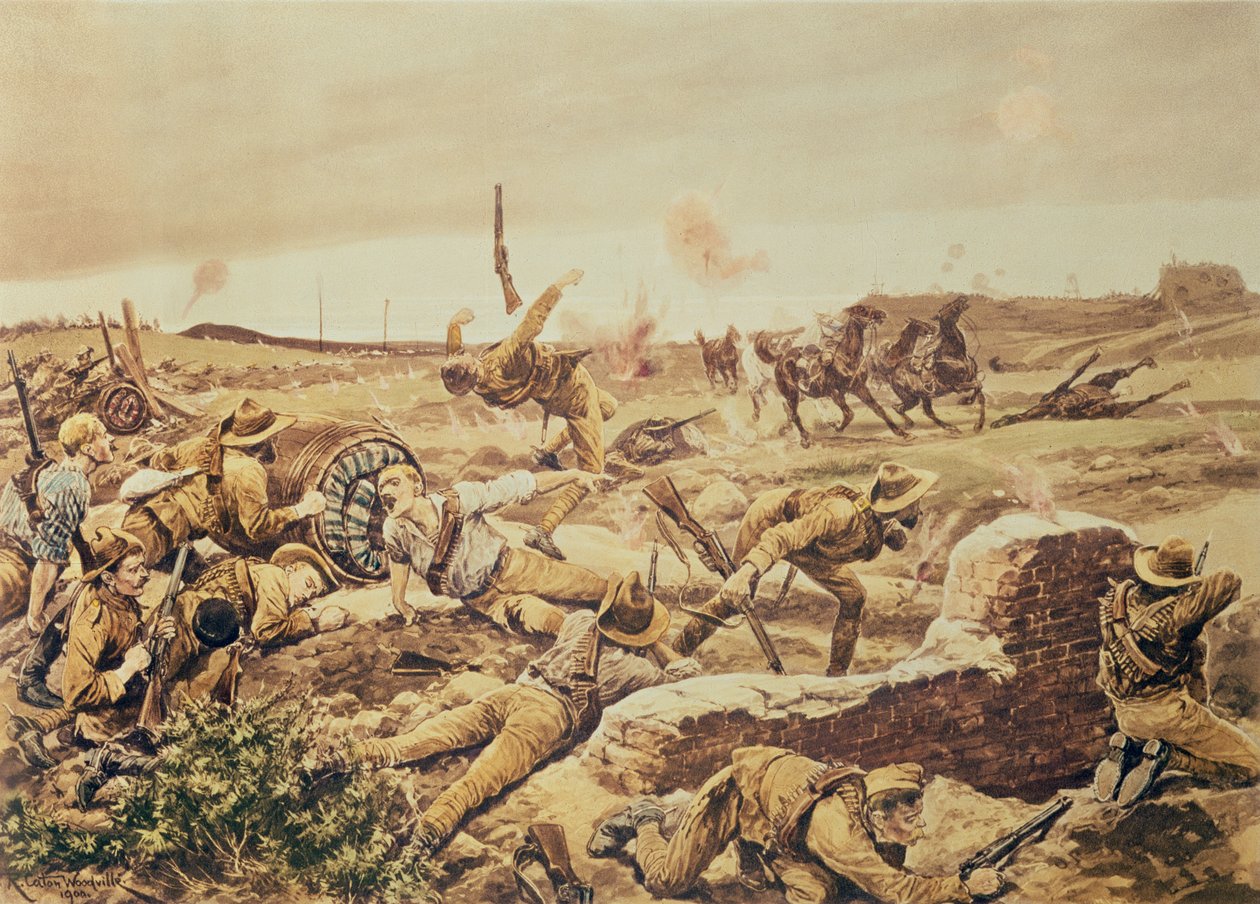Mafeking 1900, Bondekrig av Richard Caton Woodville junior
