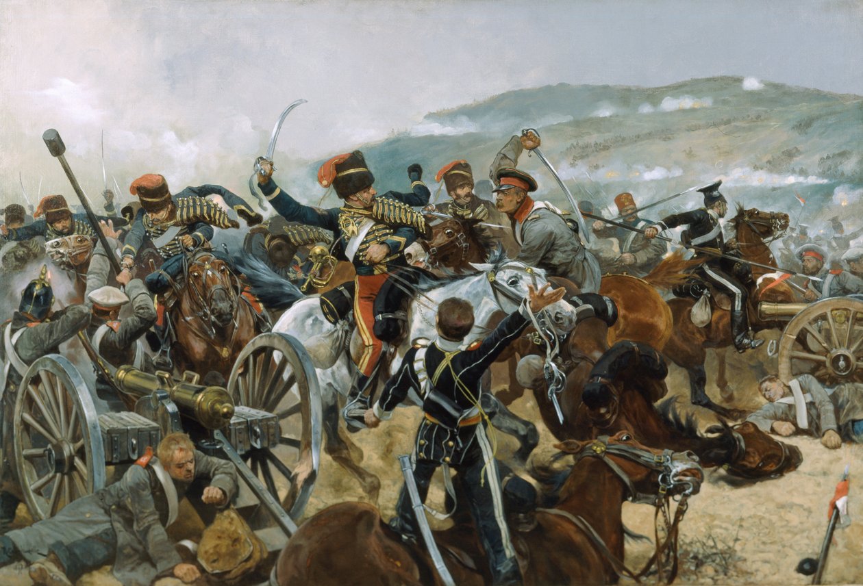 The Relief of the Light Brigade, 25. oktober 1854, 1897 av Richard Caton Woodville