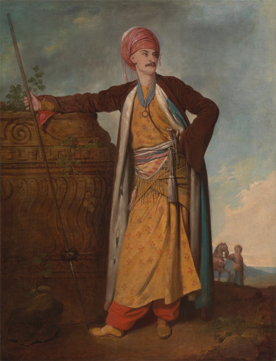 Portrett av en armensk av Richard Cosway