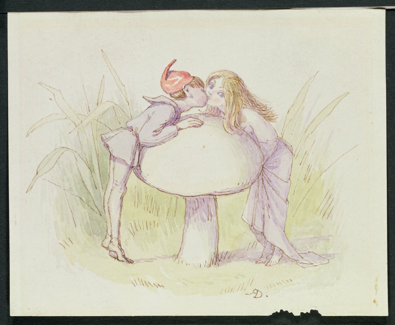 En alv og en fe av Richard Doyle