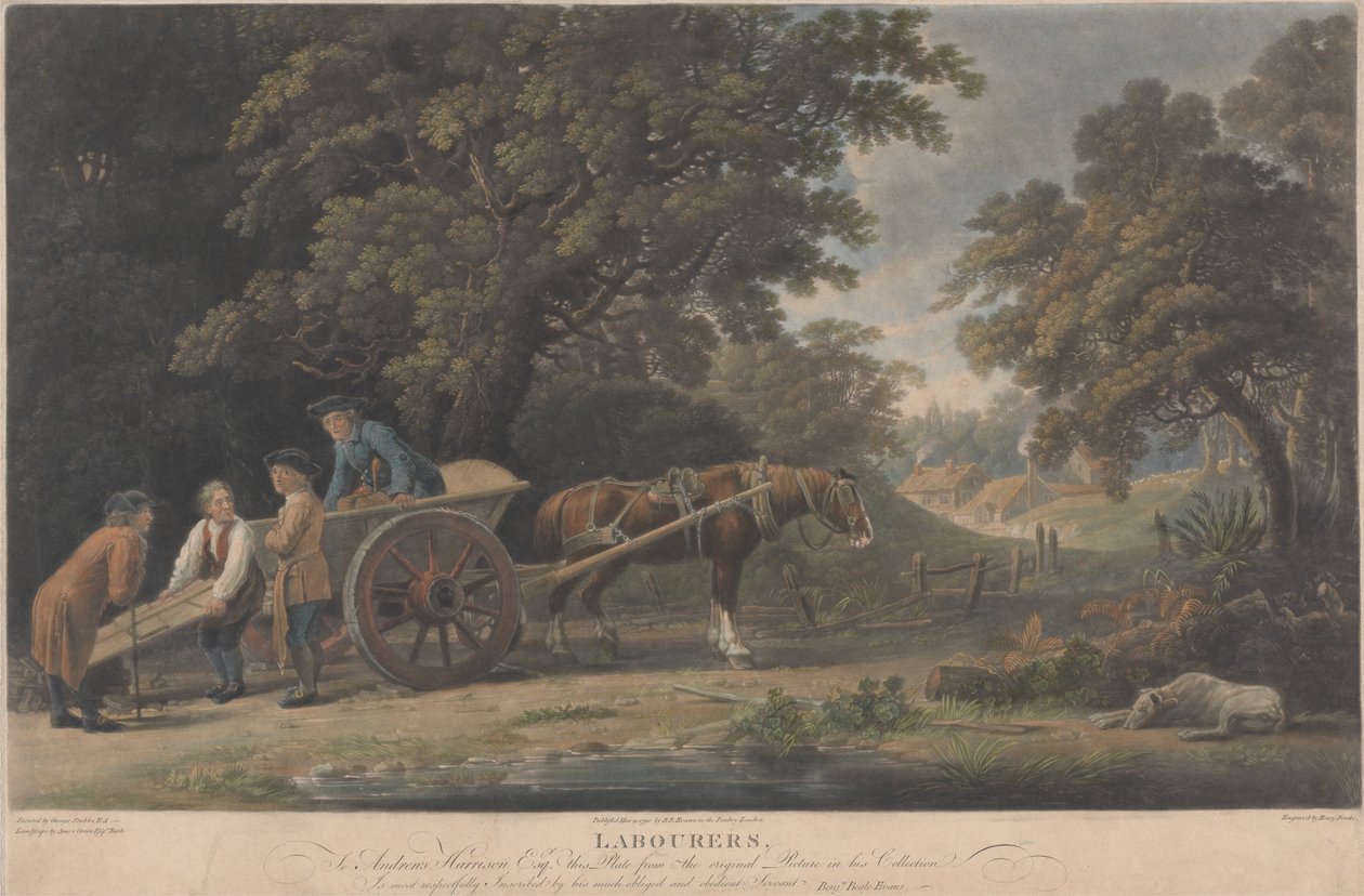 Arbeidere av Richard Earlom
