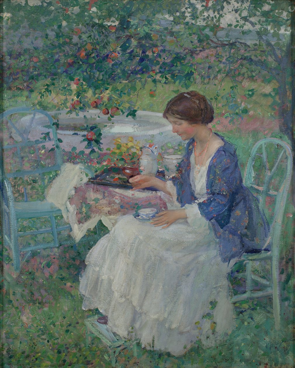 En grå dag, 1910-11 av Richard Edward Miller