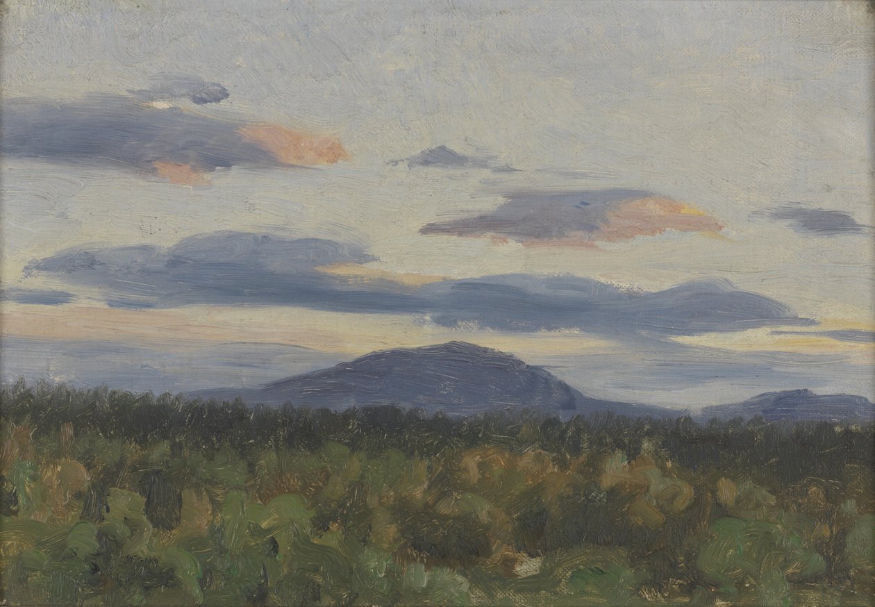 Solnedgang i Norge av Richard Friese