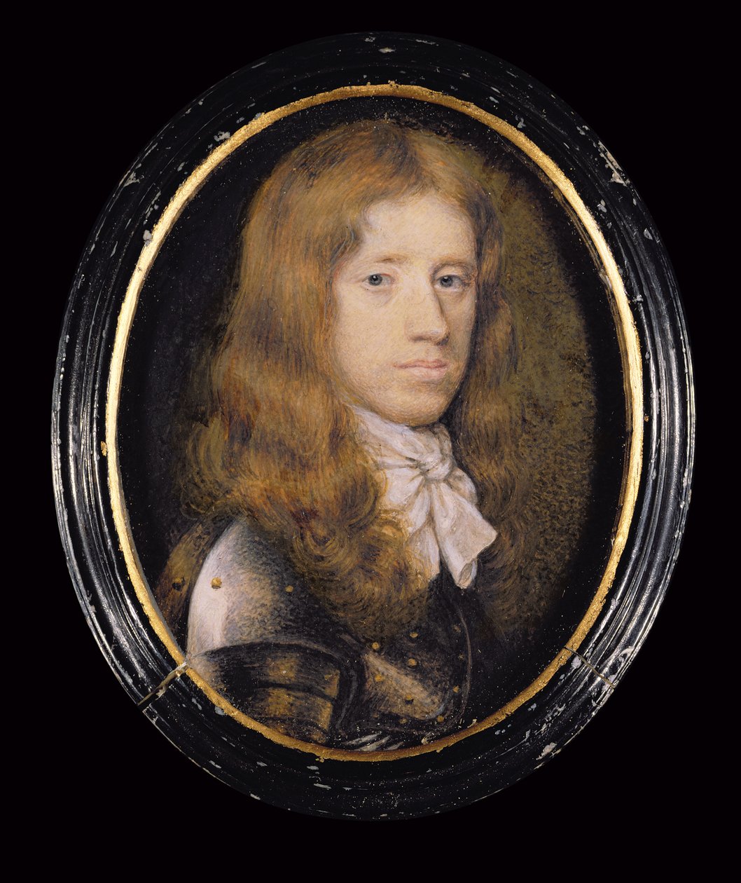 Sir William Portman (wc på vellum) av Richard Gibson