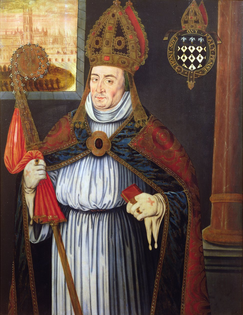 Portrett av William av Waynflete av Richard Greenbury