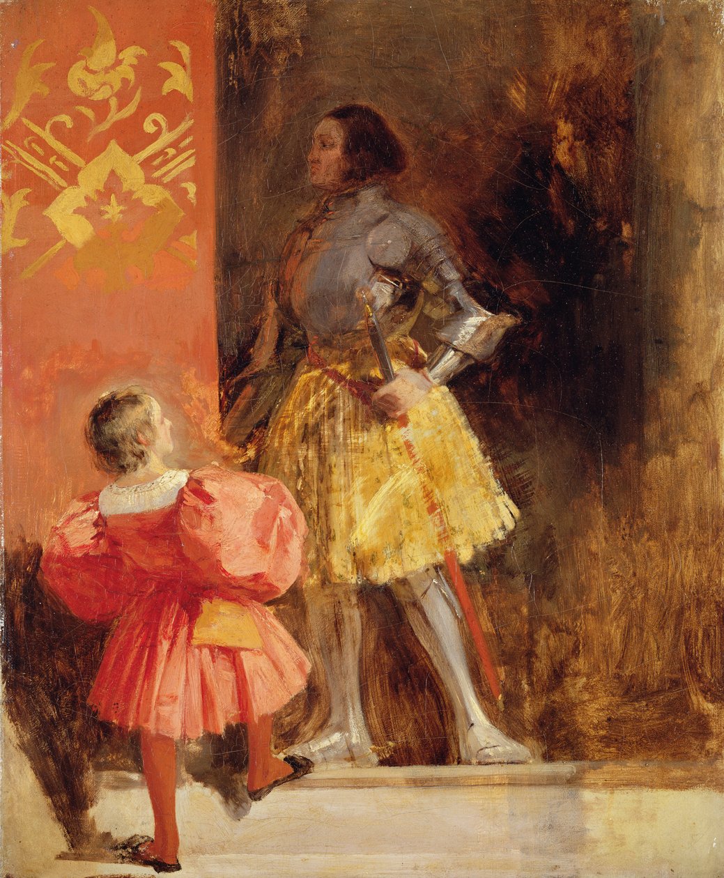 A Knight and Page, ca. 1826 av Richard Parkes Bonington