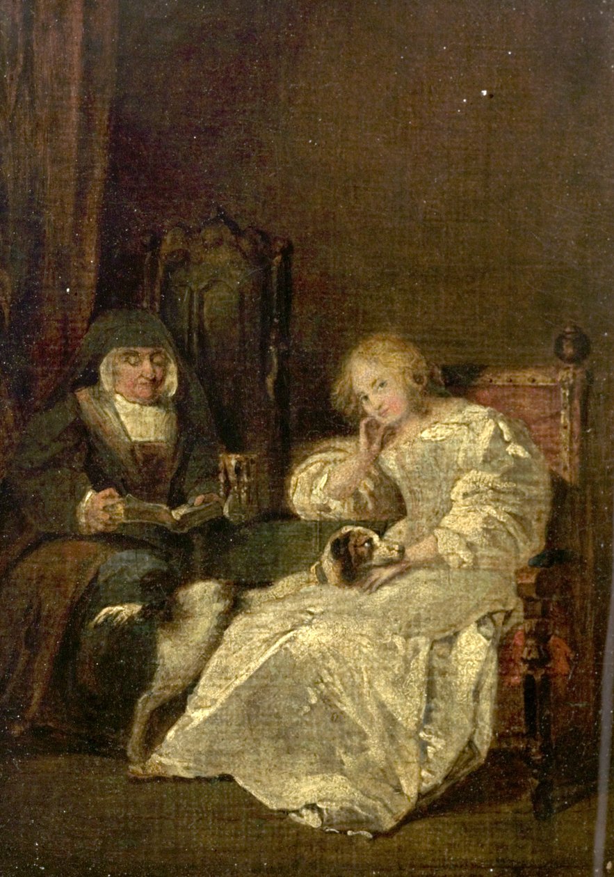 Meditasjon av Richard Parkes Bonington