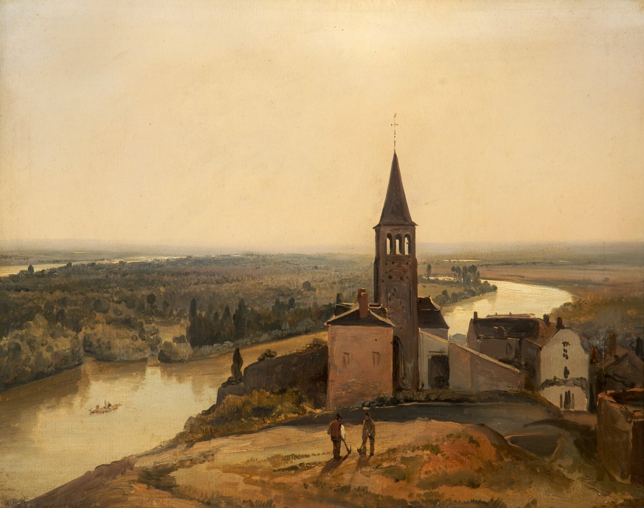 Nær Rouen, 1817-28 av Richard Parkes Bonington