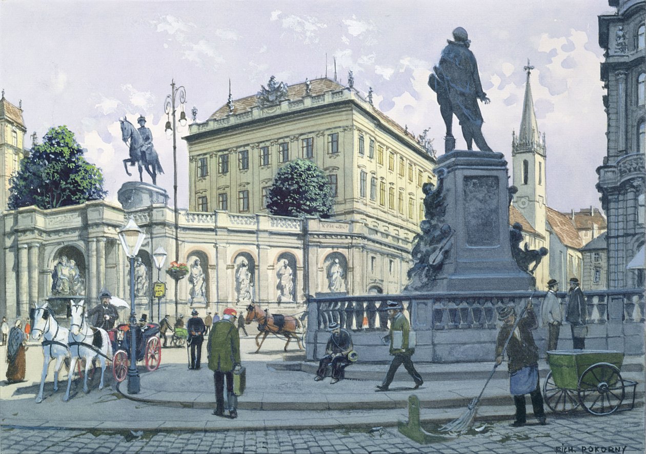 Albertina, Wien av Richard Pokorny