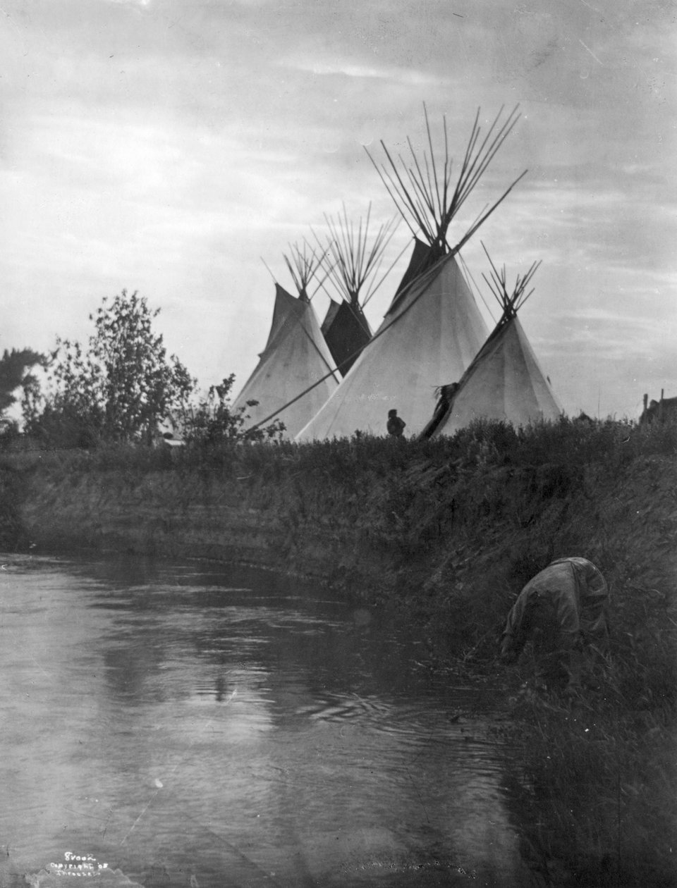 Beyond the Little Bighorn, 1908 av Richard Throssel
